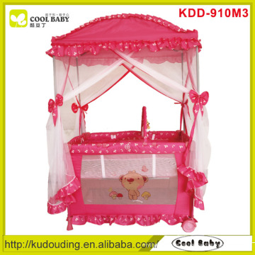 Boa qualidade novo design bebê dobrável playpen